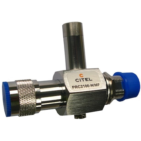 Citel Quarter Wave Stub, 1800-1240 Mhz, 50 Ohm, 100Ka, 1500W, N-Type Male-Female Connector PRC2100-N/MF